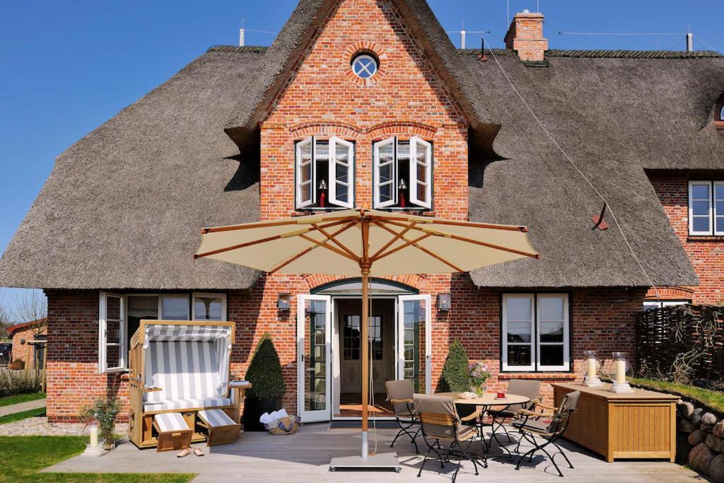 Salzwasserherz Senhoog Luxury Holiday Homes ***** 모르섬 외부 사진
