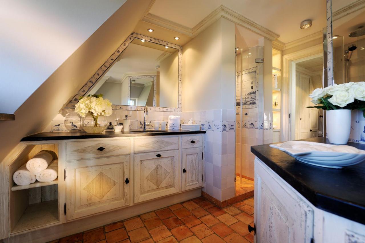 Salzwasserherz Senhoog Luxury Holiday Homes ***** 모르섬 외부 사진